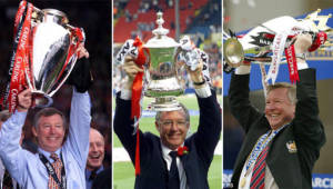 En 26 años Alex Ferguson logró 49 trofeos en el Manchester United, ganó dos Champions, una en 1999 y otra en 2008.