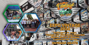 La segunda edición de la Expo Vintage se llevará a cabo en las instalaciones de Vintage Car Club Store, en Plaza San Benito, Barrio El Benque, 11 avenida, 8 calle.