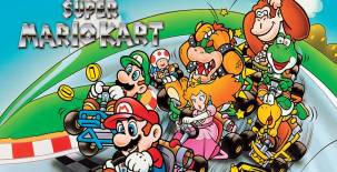 Super Mario Kart se estrenó en 1992 para la plataforma de Super Nintendo Entertainment System, o SNES. Actualmente se puede jugar en la Nintendo Switch.