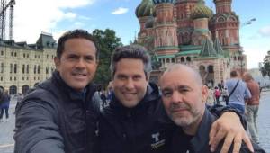 Copán Alvarez se encuentra en Rusia dándole cobertura a la Copa Confederaciones.