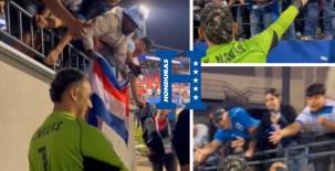 El bonito gesto de Keylor Navas a los aficionados hondureños tras la eliminación de la Copa América
