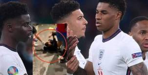 Aficionados ingleses muestran su peor imagen al atacar de forma racista a los jugadores negros que fallaron los penales en la final de Eurocopa. De igual manera, agreden a puño limpio a los hinchas italianos en las tribunas.