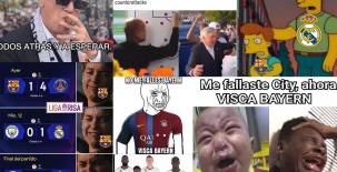 Real Madrid avanzó a las semifinales de la Champions League y en las redes los memes no se hicieron esperar para mofarse del Manchester City y Barcelona.