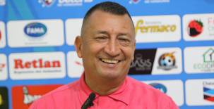 El técnico Olancho FC, Humberto Rivera, enfatizó que quieren una mejor versión de su equipo. FOTO: Andro Rodríguez