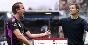 Kane vuelve a golear y el Bayern Múnich presiona al Leverkusen de Xabi Alonso: así va la tabla de posiciones de la Bundesliga