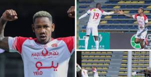 ¡Enamorado del gol! Romell Quioto anota doblete con Al-Arabi de la segunda división de Arabia Saudita