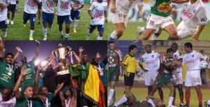 El clásico nacional entre Olimpia y Marathón es la serie más disputada en finales del fútbol hondureño.
