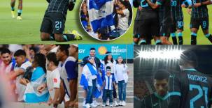 Estas son las mejores postales del Honduras vs El Salvador, amistoso disputado en Houston. FOTO: Fenafuth y Karla López