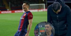 El mensaje subliminal de Lewandowski a Xavi tras anotar el triplete en el triunfo del Barcelona ante Valencia