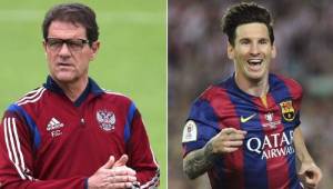 El italiano Fabio Capello pudo haber influido directamente en la vida de Lionel Messi.