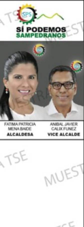 Estos son los 12 aspirantes a la alcaldía por San Pedro Sula