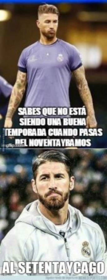 ¡IMPERDIBLES! Los memes que no has visto de Sergio Ramos y sus urgencias estomacales