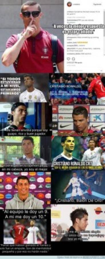 Los mejores memes de la supuesta salida de Cristiano Ronaldo del Real Madrid