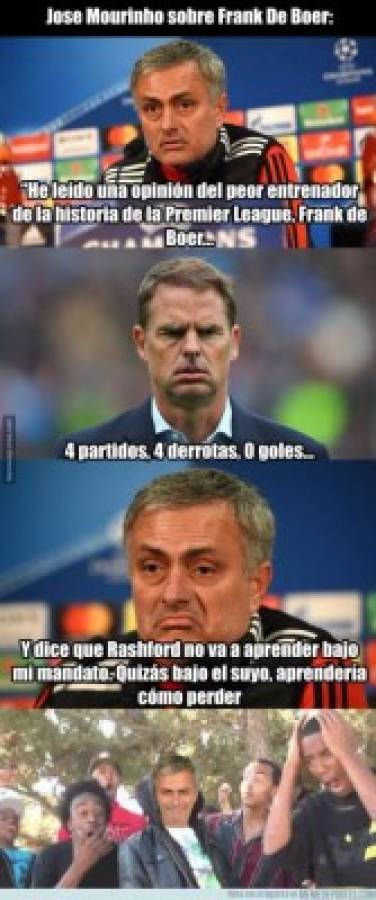 MEMES: Hacen pedazos al Manchester United de 'Mou' por su eliminación de Champions League