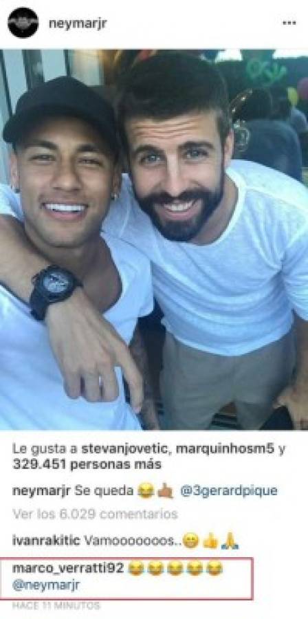 Neymar visita a sus ex compañeros y acribillan en memes al Barcelona