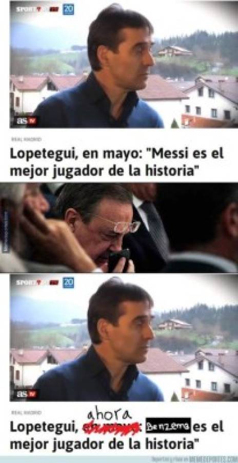 Crueles memes del despido de Lopetegui de la selección de España donde no se salva el Real Madrid