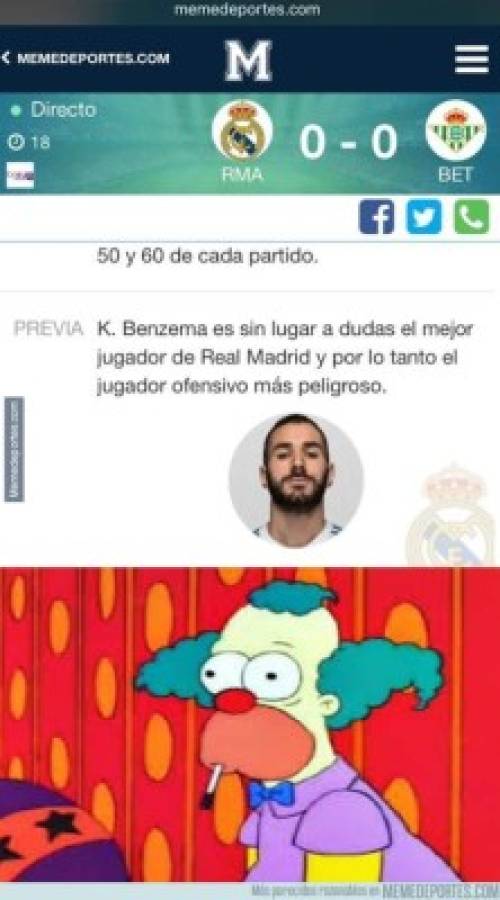 Real Madrid pierde con Betis y los memes masacran a Cristiano Ronaldo