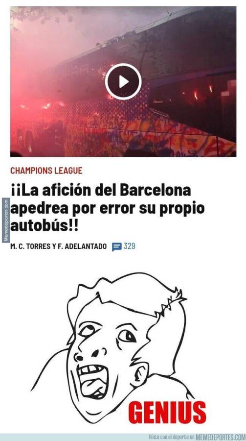 Barcelona es destruido con memes luego de la remontada del PSG de Mbappé en Champions League