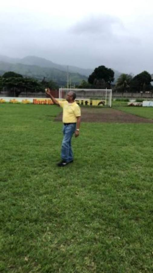 La remodelación que le están realizando al Estadio Francisco Martínez de Tocoa