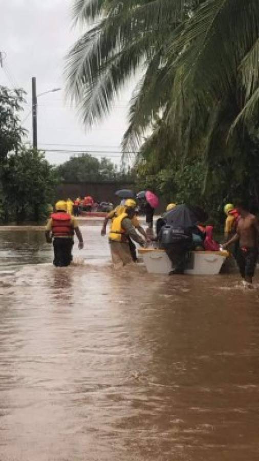 Los estragos causados por lluvias en Costa Rica a pocas horas el choque con Honduras