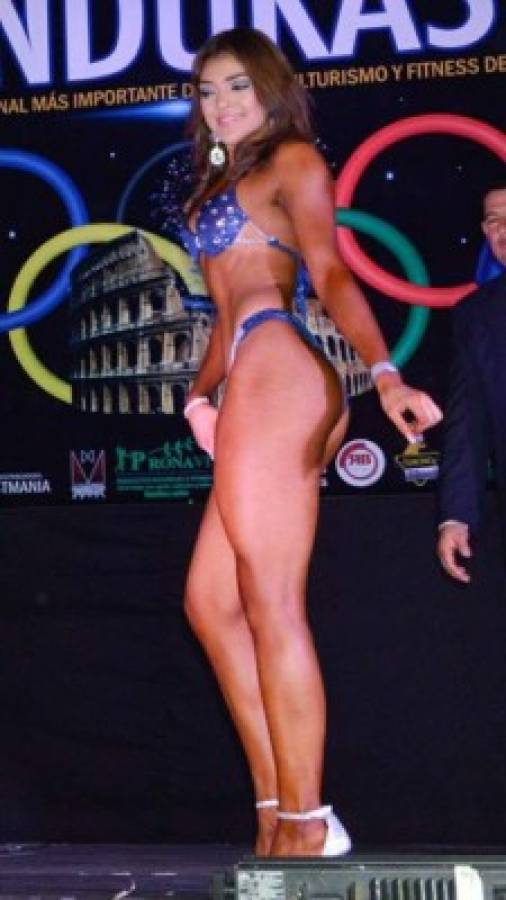 Fany Fuentes, la joven hondureña que está triunfando en el mundo del fitness