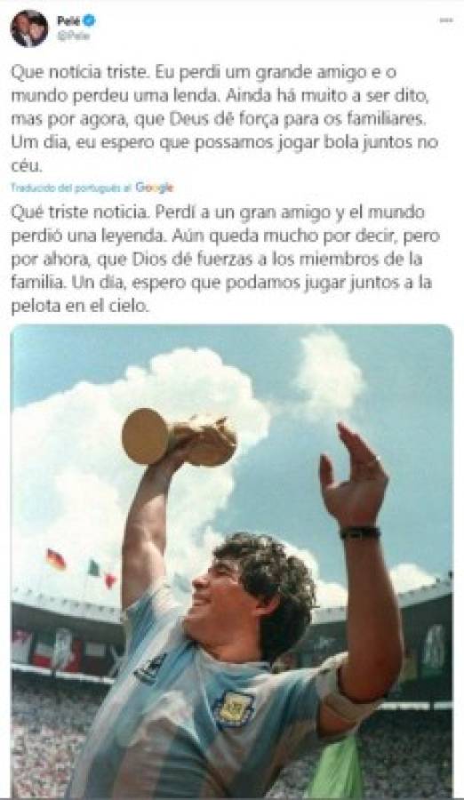 El día que Maradona se nos fue: Los mensajes más conmovedores que se dieron en las redes sociales