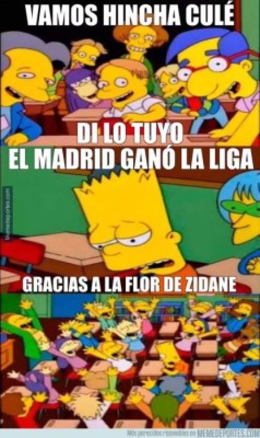 Los otros memes que no has visto del título del Real Madrid en la Liga