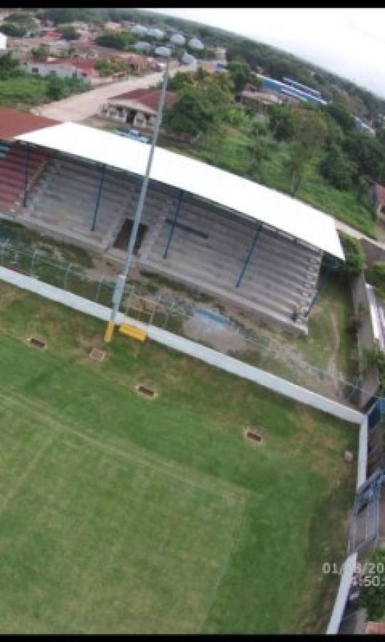 Olanchito pone mano en su estadio para que Social Sol vuelva a Primera