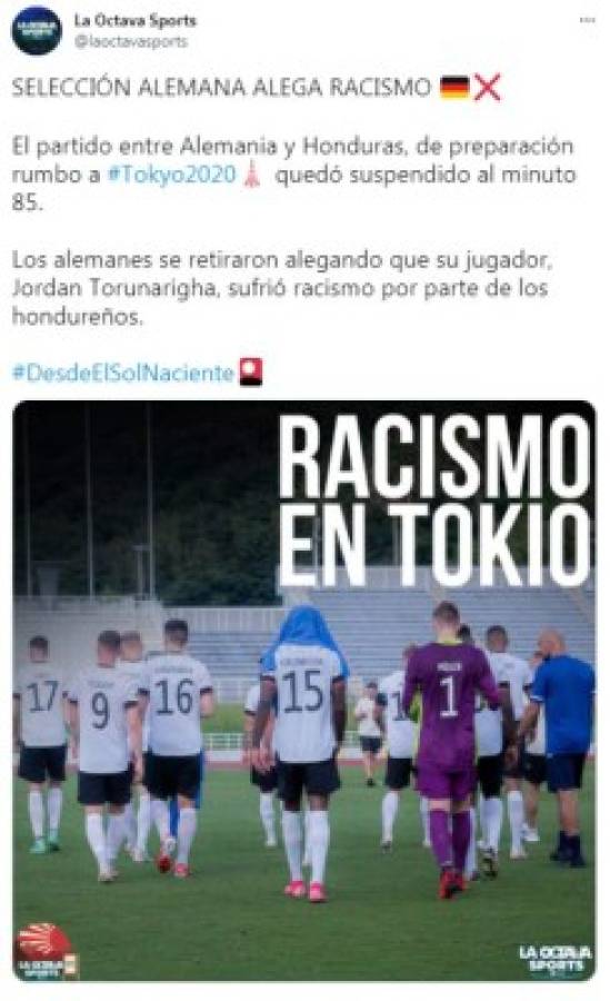 ¿Racismo en Tokio? La reacción de la prensa mundial tras el escándalo en el Alemania-Honduras y diario Marca estalla
