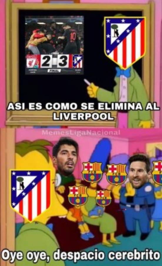 Los memes humillan al Liverpool tras ser eliminado de la Champions por el Atlético