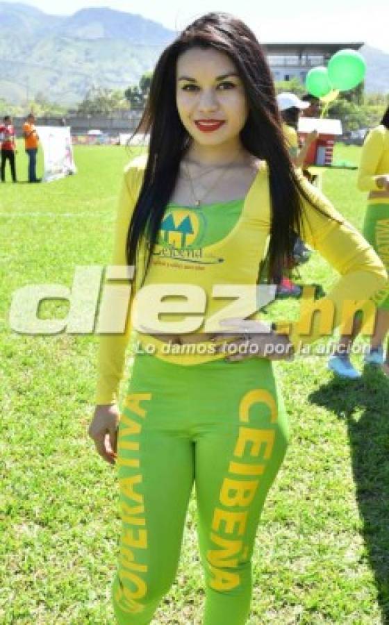 Las chicas lindas que adornaron la jornada 8 del Clausura en Honduras