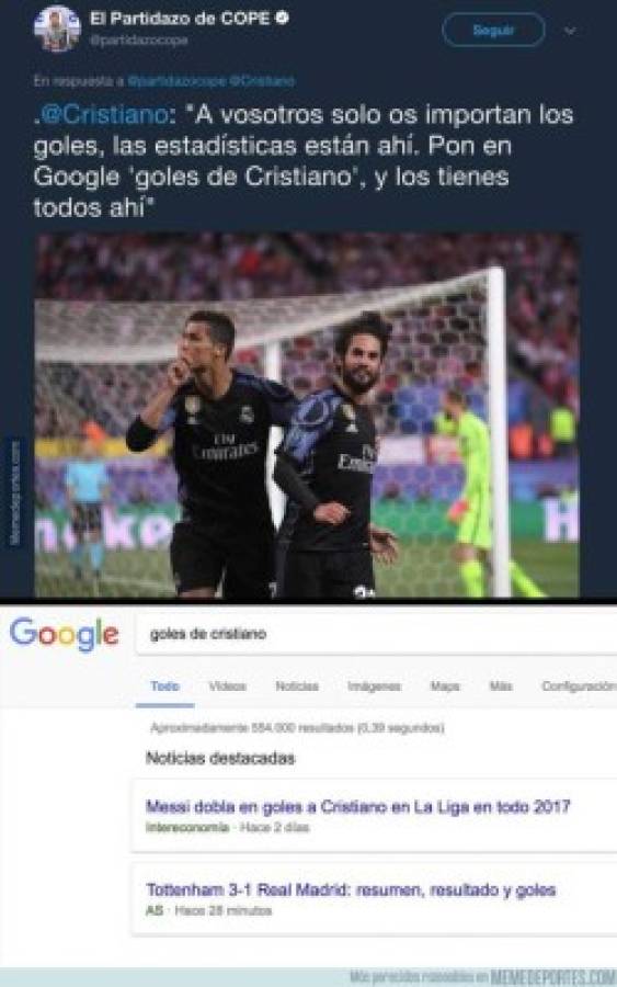 ¡Cristiano y Benzema son humillados con crueles memes tras juego ante Las Palmas!