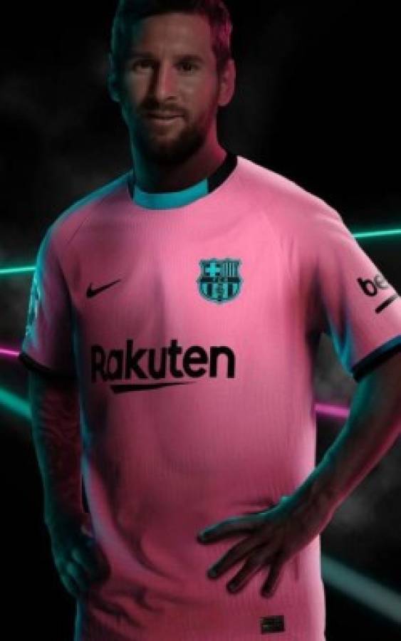 ¿Por qué la critican? Así es la nueva camiseta rosa del Barcelona para la temporada 2020/21  