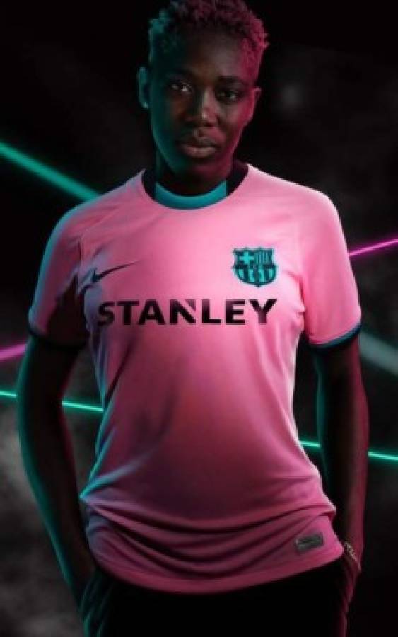 ¿Por qué la critican? Así es la nueva camiseta rosa del Barcelona para la temporada 2020/21  