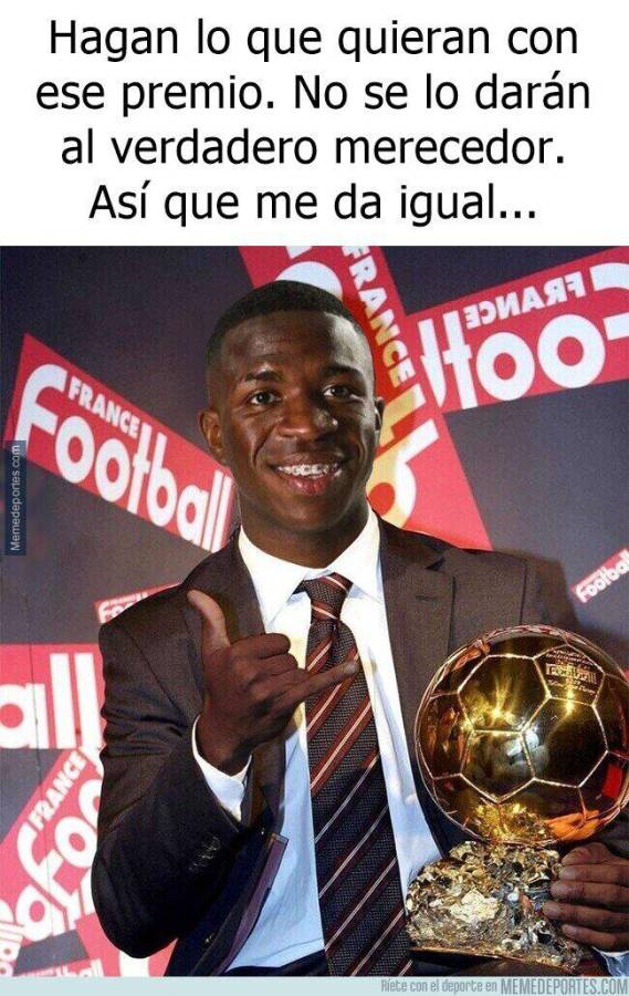 Los otros memes del Balón de Oro 2021 donde no perdonan a Messi ni a Cristiano Ronaldo