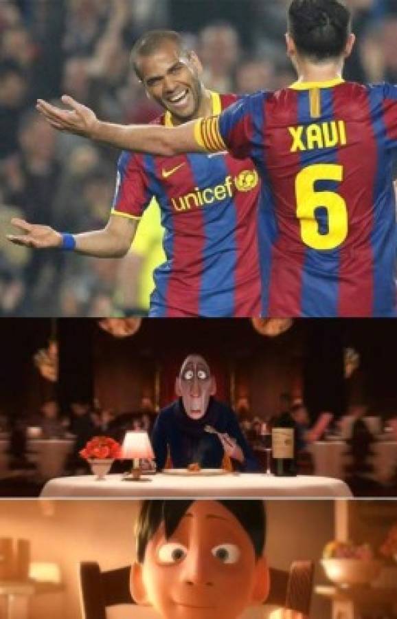 Dani Alves regresa al Barcelona y los memes destrozan al jugador brasileño por su edad
