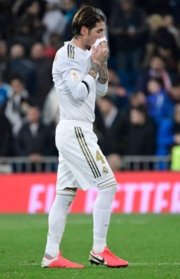 Las caras largas del Real Madrid: Tristeza, bronca y dolor tras ser eliminado por Real Sociedad