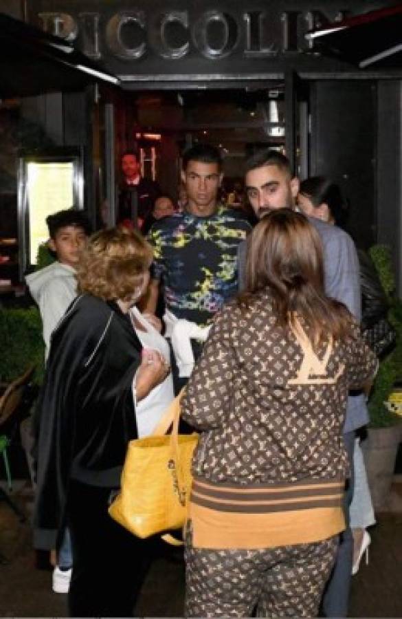 La cena de Cristiano tras su debut con Manchester United: Georgina lució espectacular y su madre vestía 'caro'