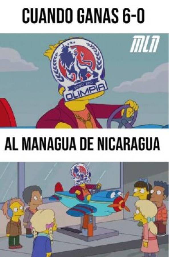Olimpia golea en la Liga Concacaf y los memes vuelan la red: Motagua y Marathón las víctimas