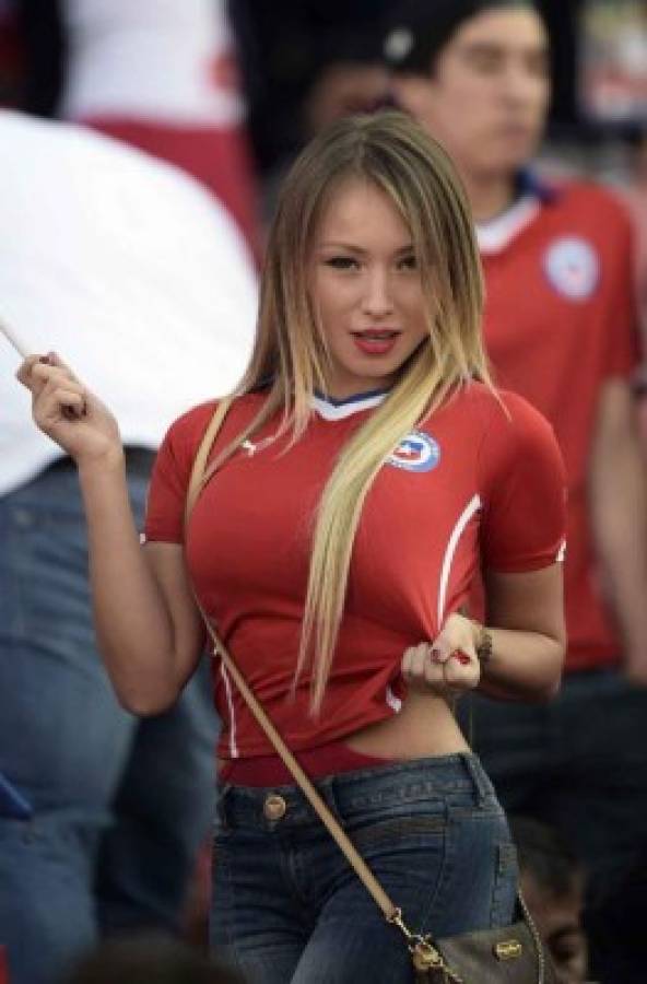 La belleza femenina en la final de la Copa América 2015