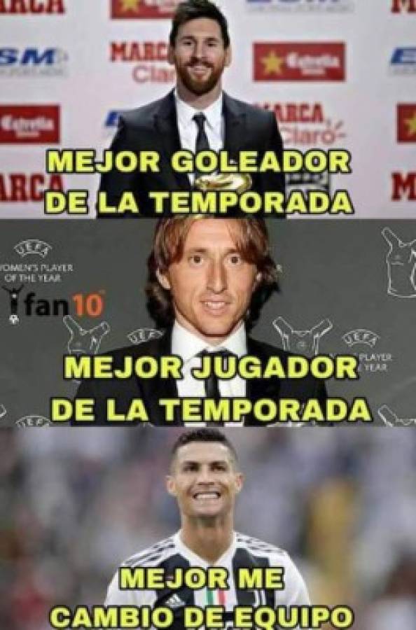 Los memes contra Messi tras quedar afuera de los finalistas del Premio 'The Best 2018'