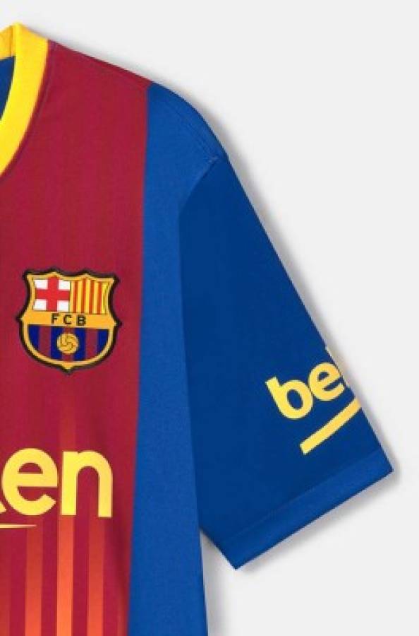 Barcelona lanza la nueva camiseta que usarán los jugadores para el clásico ante Real Madrid