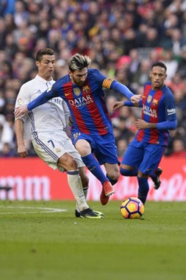 Messi y Cristiano se fueron en blanco en el clásico español