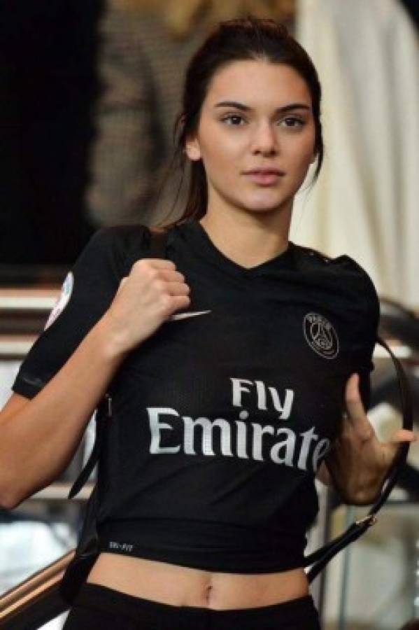 Kendall Jenner, la aficionada más sexy del PSG de Neymar