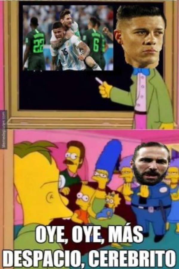 Los otros memes que no has visto de Messi y Maradona tras el Argentina-Nigeria