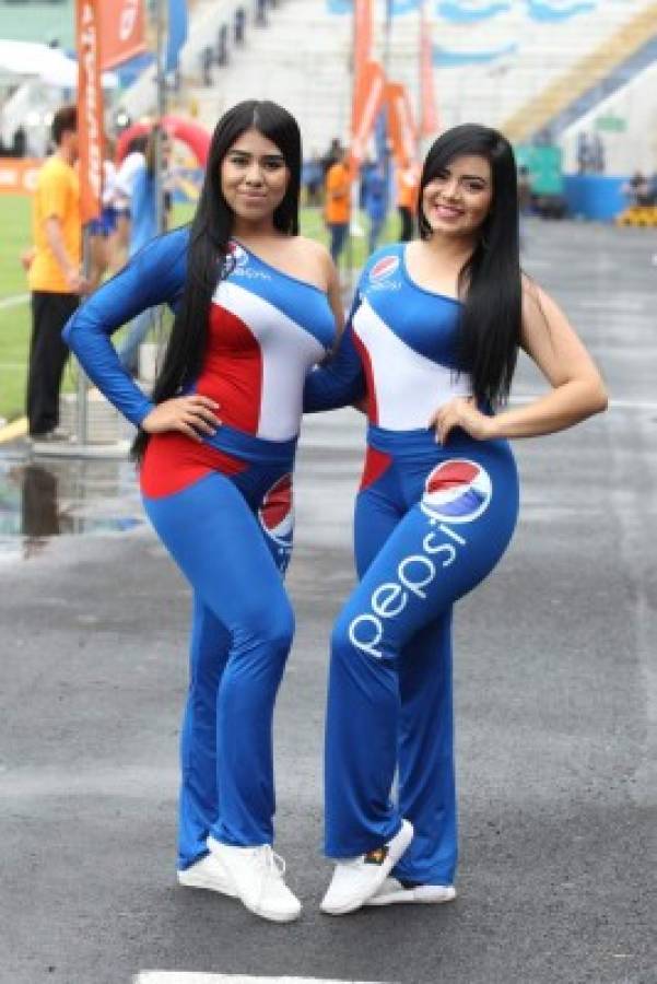 FOTOS: La belleza que impactó en la gran final entre Motagua y Marathón