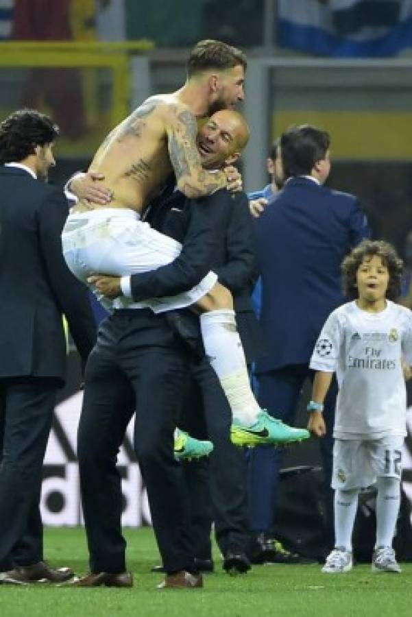 La eufórica celebración del Real Madrid tras ganar la Undécima Champions League