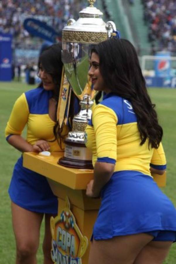 FOTOS: La belleza que impactó en la gran final entre Motagua y Marathón