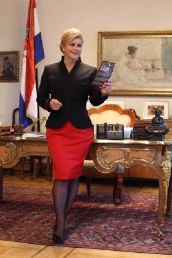 FOTOS: Así es Kolinda Grabar, la presidenta de Croacia que engalana el Mundial de Rusia
