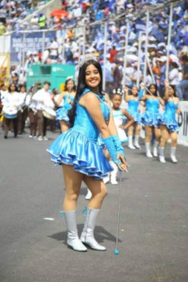 Las 15 palillonas más hermosas de los desfiles de Honduras